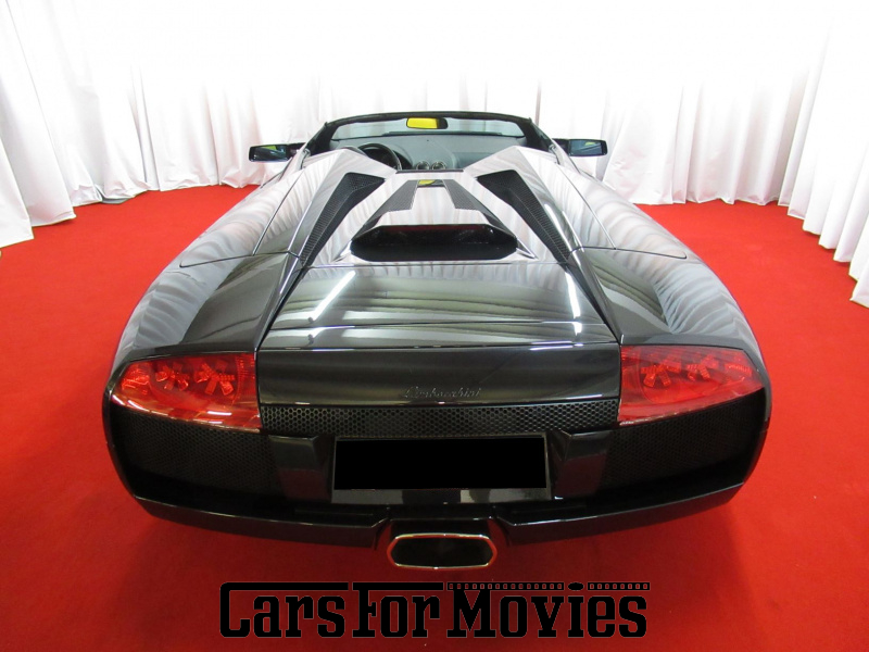 CarsForMovies | Lamborghini Murcielago Roadster 2005 Italien Schwarz Gelb Zivilfahrzeug Cabrio Baden-Württemberg 5494 Sportwagen Supercar Luxus V12